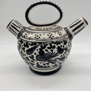 Medieval jug with "Arabesco" decoration