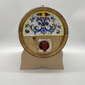 Oak barrel for wine or spirits with universal box (10 liters)