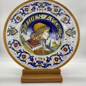 Plate “Fides Amor” man