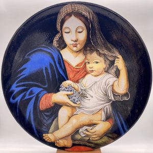 Plate "Reproduction: Madonna dell'Uva"
