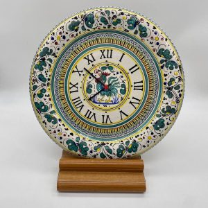 Clock with "Orvietano" decoration, diameter 41 cm