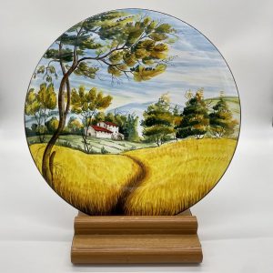 Plate "The wheat field" diameter 40 cm