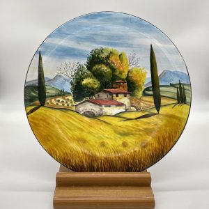 Plate "The country house" diameter 40 cm