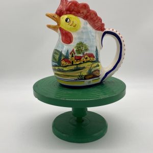 Half liter rooster with Tuscan landscape