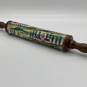 Rolling pin with Tuscan decoration