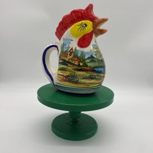 One liter rooster with Tuscan landscape