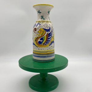 Wine bottle with Raffaellesco decoration