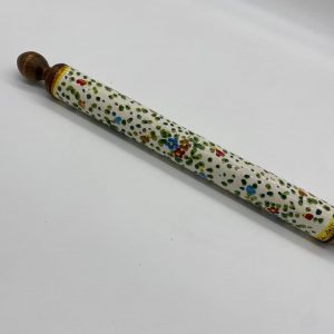 Rolling pin with “Stil Novo” decoration