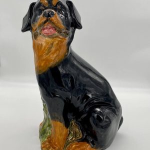 Hand decorated Rottweiler