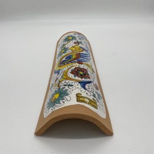 Tuscan tile with Raffaellesco decoration