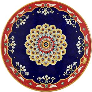 Table with Vario Decoration, diameter 100 cm